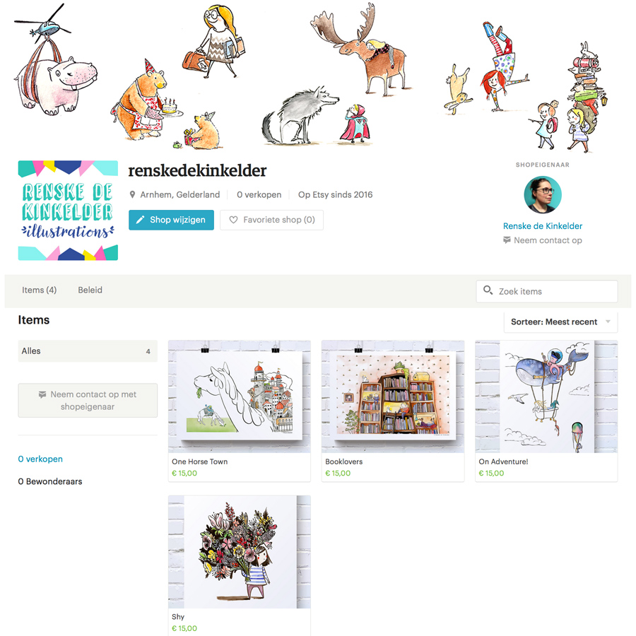 screenshot of my Etsy Shop_renskedekinkelder